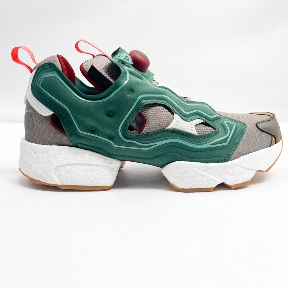 REEBOK x ADIDAS x BBC Instapump Fury Boost Pine - Picture 9 of 16